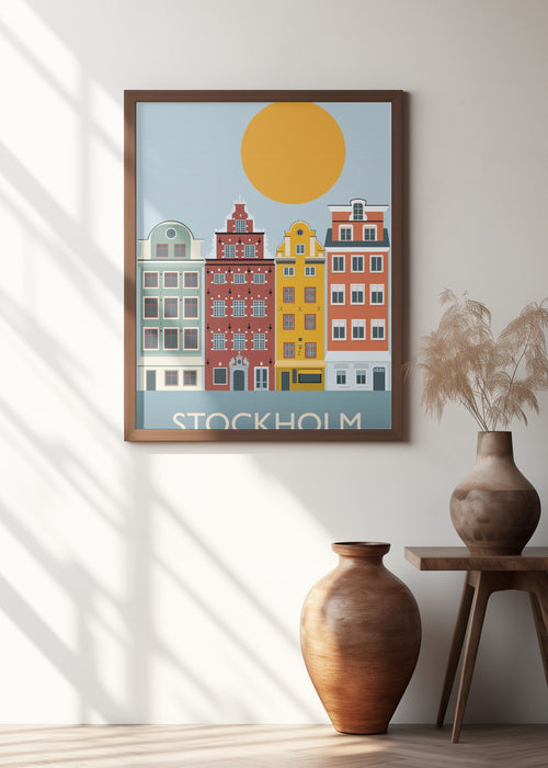 Stockholm Framed Art Modern Wall Decor