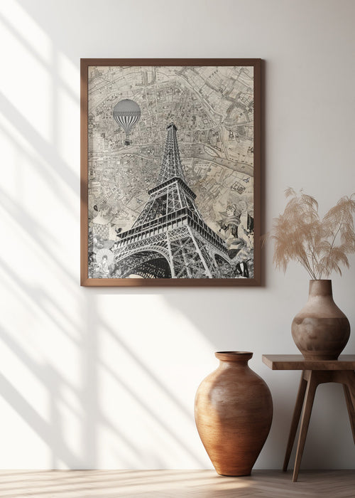 Paris 2 (City Breaks) Framed Art Modern Wall Decor