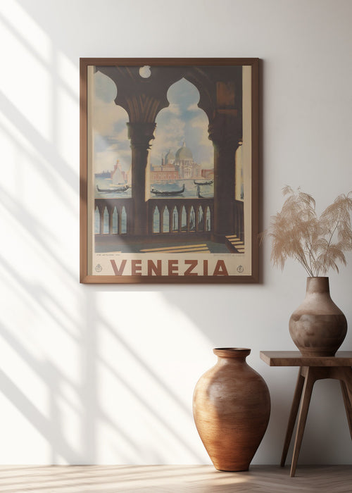 Venezia 1938 Framed Art Modern Wall Decor