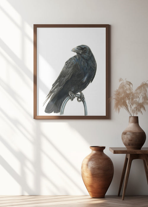 Nevermore Framed Art Modern Wall Decor