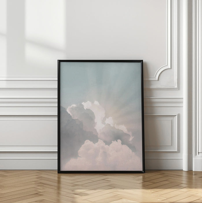 Sky Framed Art Modern Wall Decor