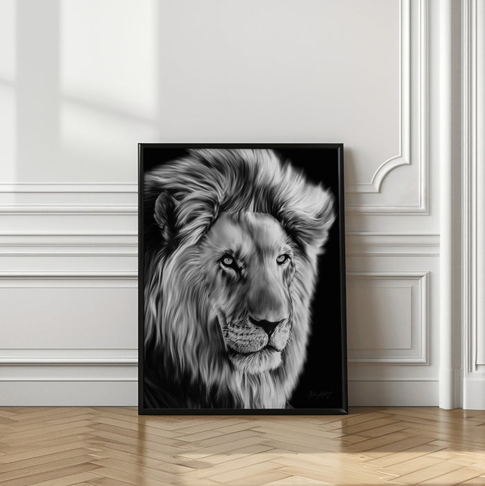 Leo II Framed Art Modern Wall Decor