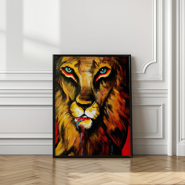 Because Gazelle is too beautiful to kill Framed Art Modern Wall Decor