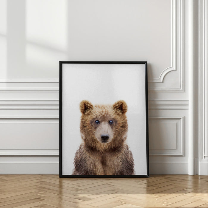 Baby Bear Framed Art Modern Wall Decor