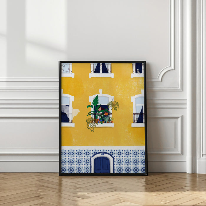 Lisbon Framed Art Modern Wall Decor