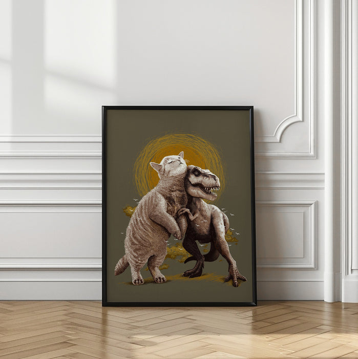 TOM AND SCARY Framed Art Modern Wall Decor