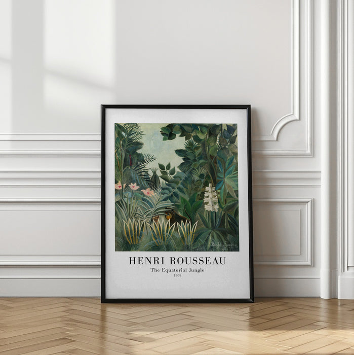 The Equatorial Jungle Framed Art Modern Wall Decor