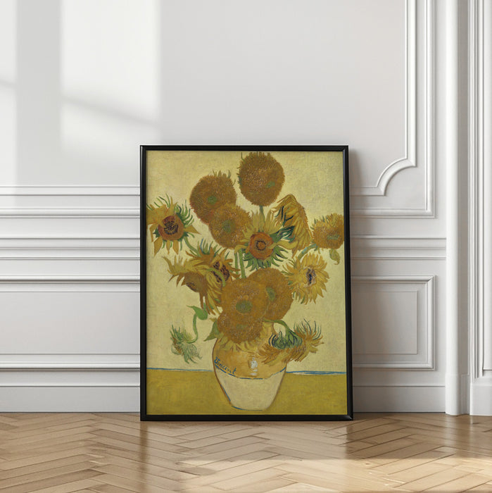 Sunflowers Framed Art Modern Wall Decor