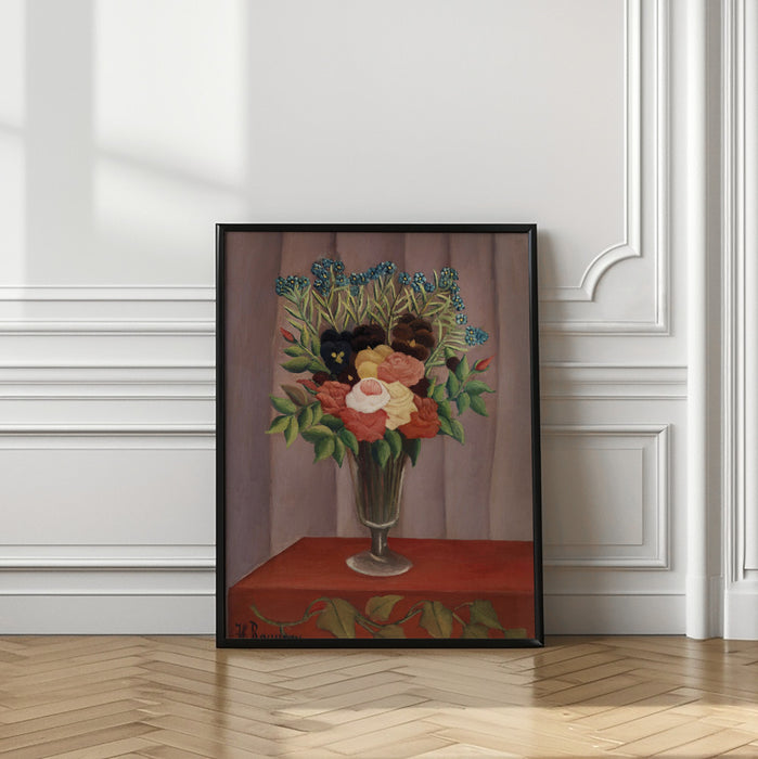 Bouquet De Fleurs 1910 Framed Art Modern Wall Decor