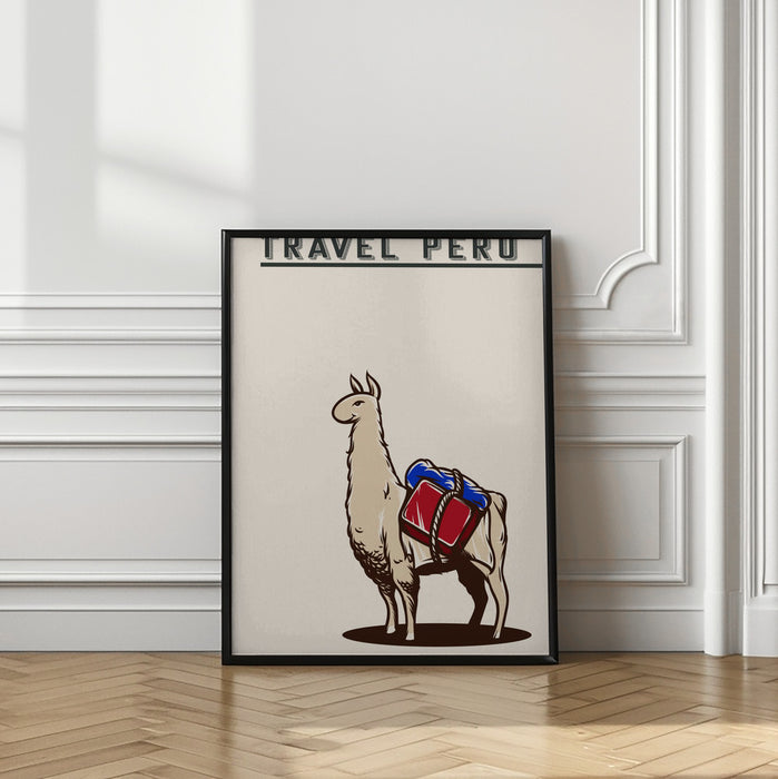 Travel Peru Framed Art Modern Wall Decor