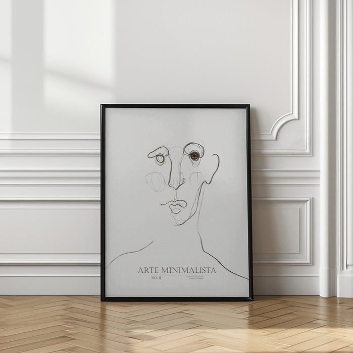 Arte Minimalista No2 Framed Art Modern Wall Decor