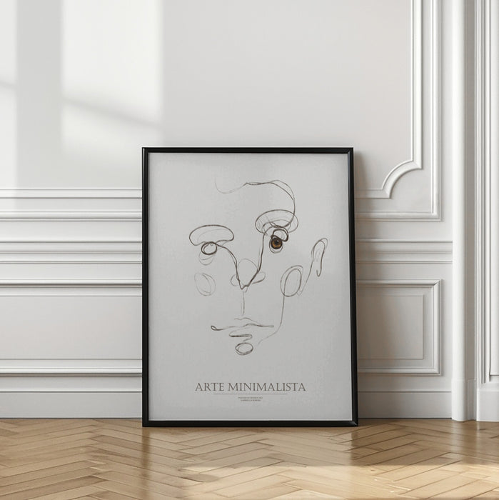 Arte Minimalista Framed Art Modern Wall Decor