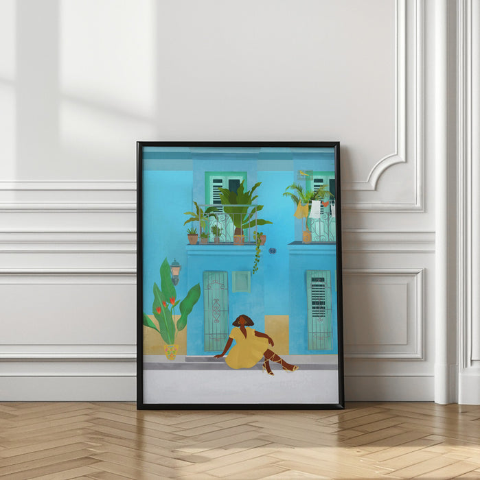 Cuba Framed Art Modern Wall Decor