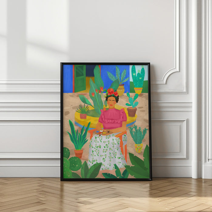 Frida Framed Art Modern Wall Decor