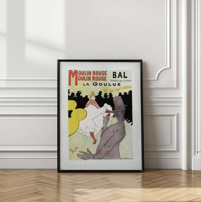 Affiche Pour Le Moulin Rouge la Goulue (1898 Framed Art Modern Wall Decor