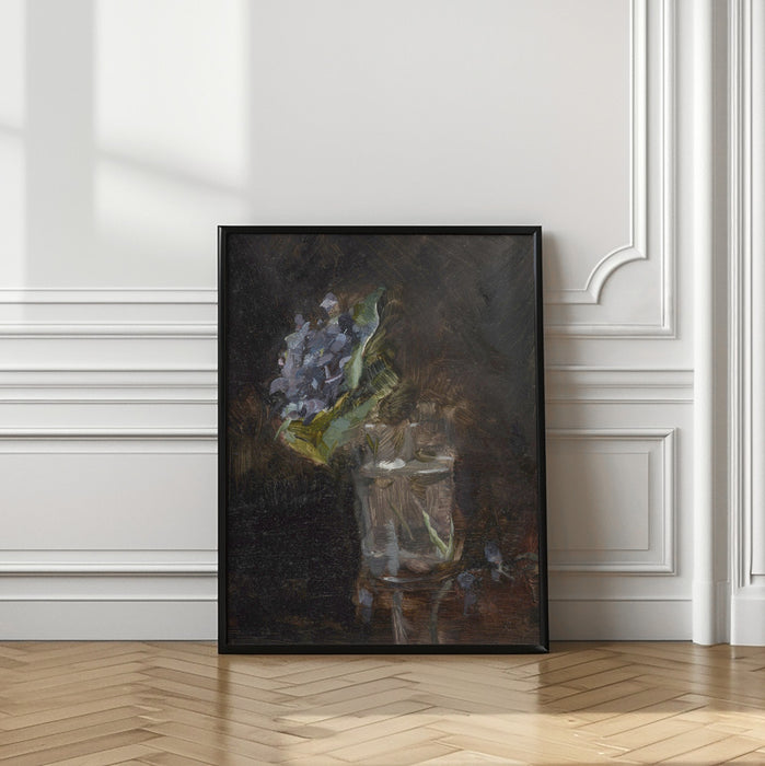 Bouquet of Violets In a Vase (1882) Framed Art Modern Wall Decor