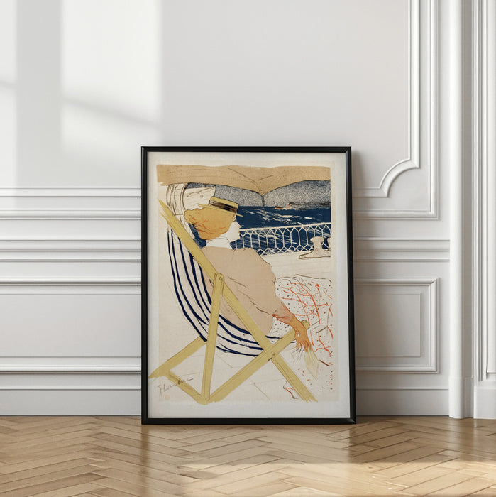 La Passagère Du 54 (1896) Framed Art Modern Wall Decor