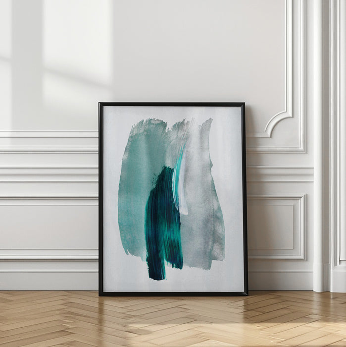 Abstract Brush Strokes 19 Framed Art Modern Wall Decor