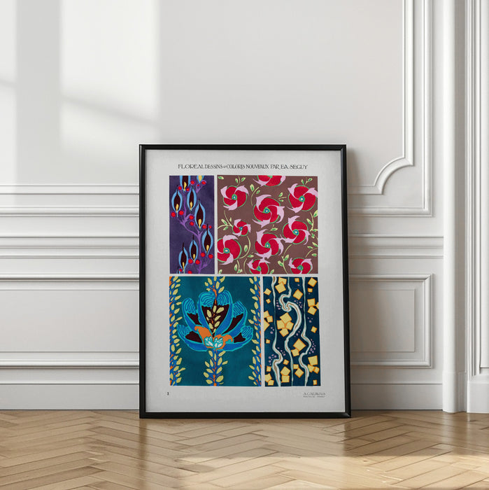 Pattern 03 Framed Art Modern Wall Decor