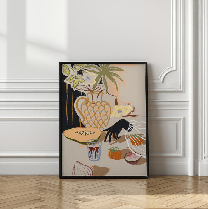 Fruitful Spread Framed Art Wall Decor