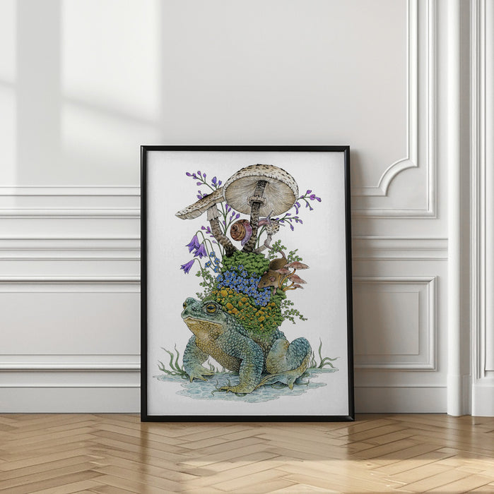 Away With the Fairies Framed Art Wall Decor