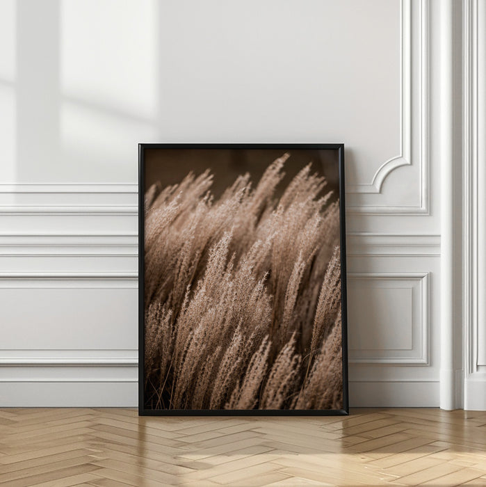 Grass 16 Framed Art Modern Wall Decor