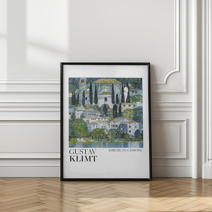 Kirche In Cassone (1913) Poster Framed Art Modern Wall Decor