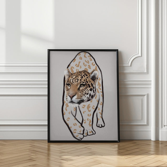 Il Leopardo No.II Framed Art Modern Wall Decor