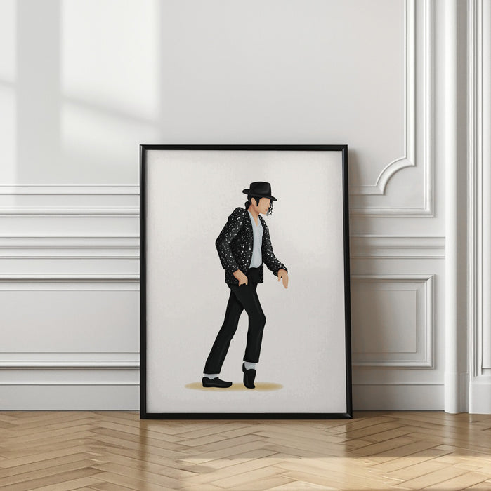 Moonwalk Framed Art Modern Wall Decor