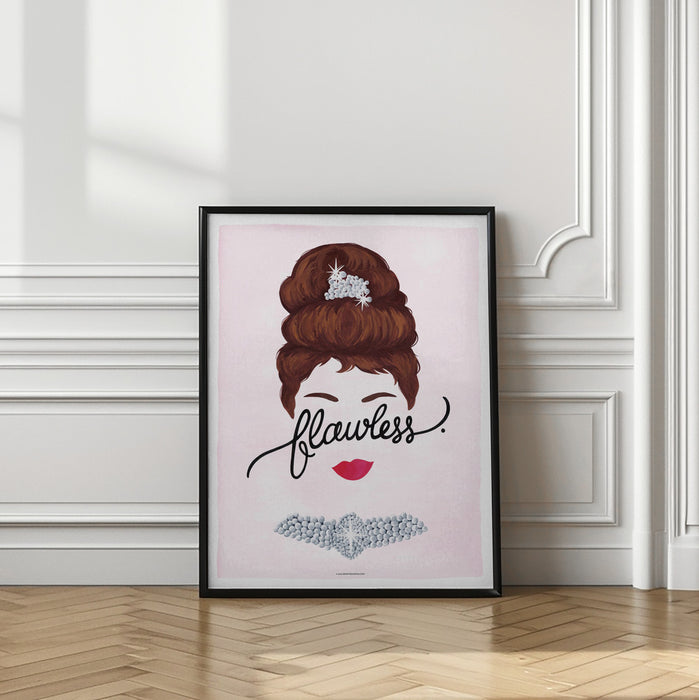 Flawless Audrey Framed Art Modern Wall Decor