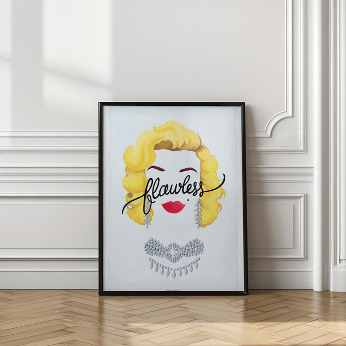 Flawless Marilyn Framed Art Wall Decor