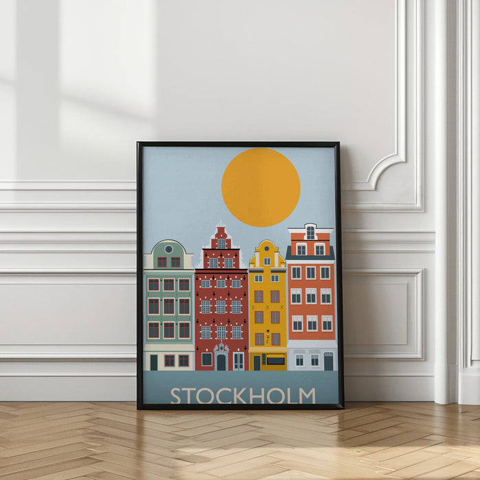 Stockholm Framed Art Modern Wall Decor