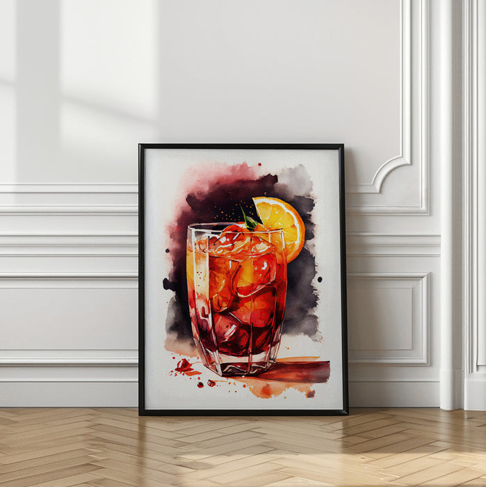 Drinks cocktail Framed Art Wall Decor