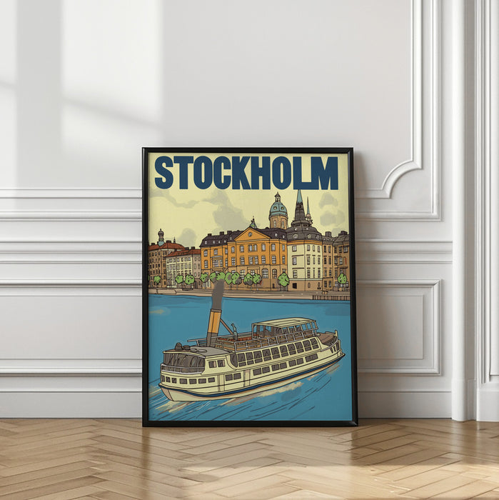 Stockholm Framed Art Modern Wall Decor