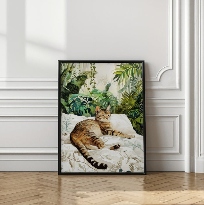 Cat&#039;s life 3 Framed Art Wall Decor