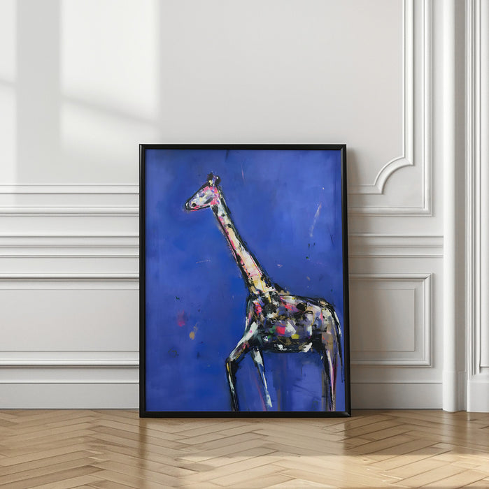 Camelopardalis Framed Art Modern Wall Decor