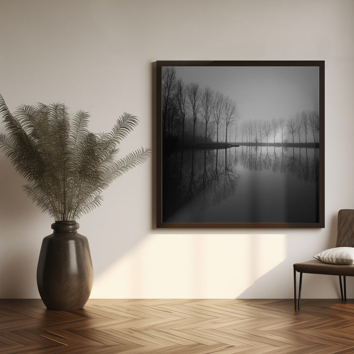 In dreams Square Canvas Art Print