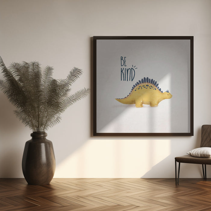 Dino Sari Tombik Square Canvas Art