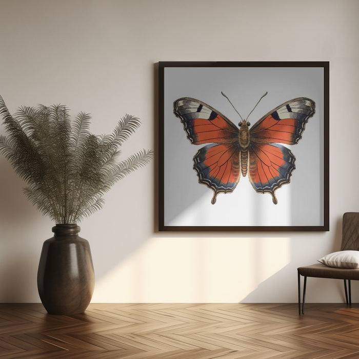 Butterfly 49 Square Canvas Art