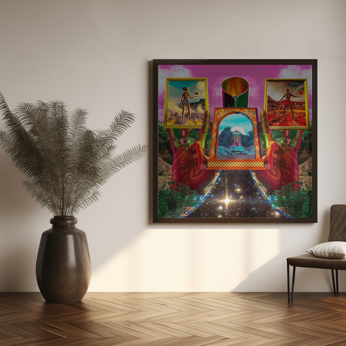 ALCHEMY Square Poster Art Print by CosmoZach