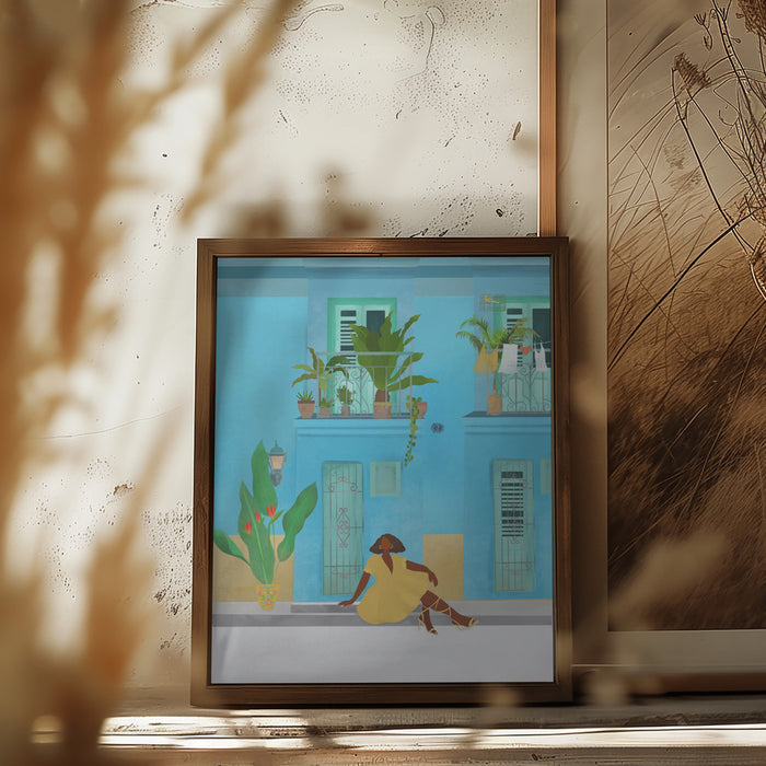 Cuba Framed Art Modern Wall Decor