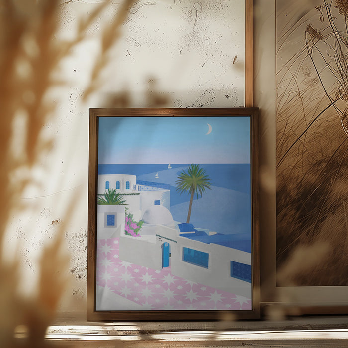 Tunis Framed Art Modern Wall Decor