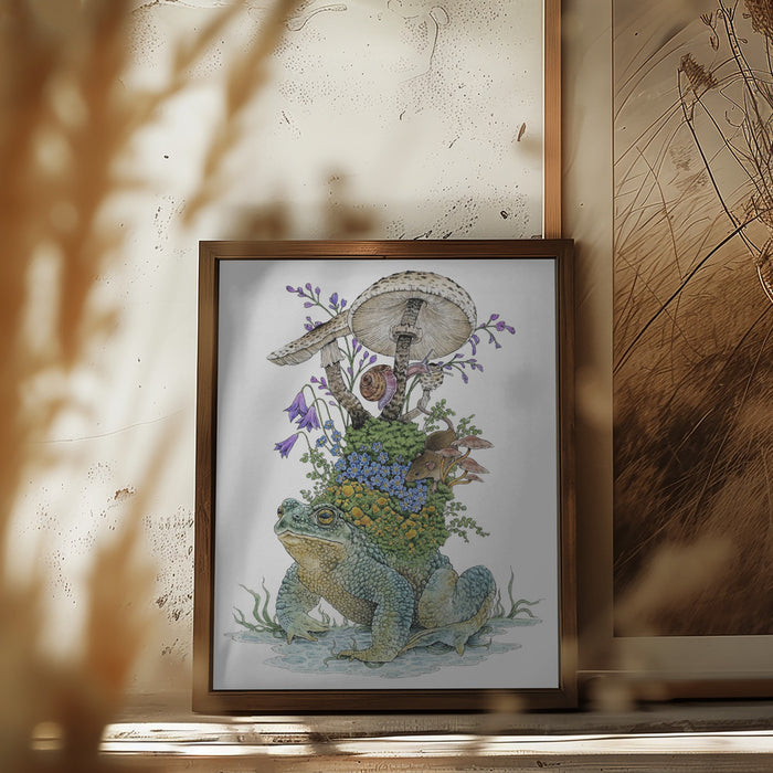 Away With the Fairies Framed Art Wall Decor