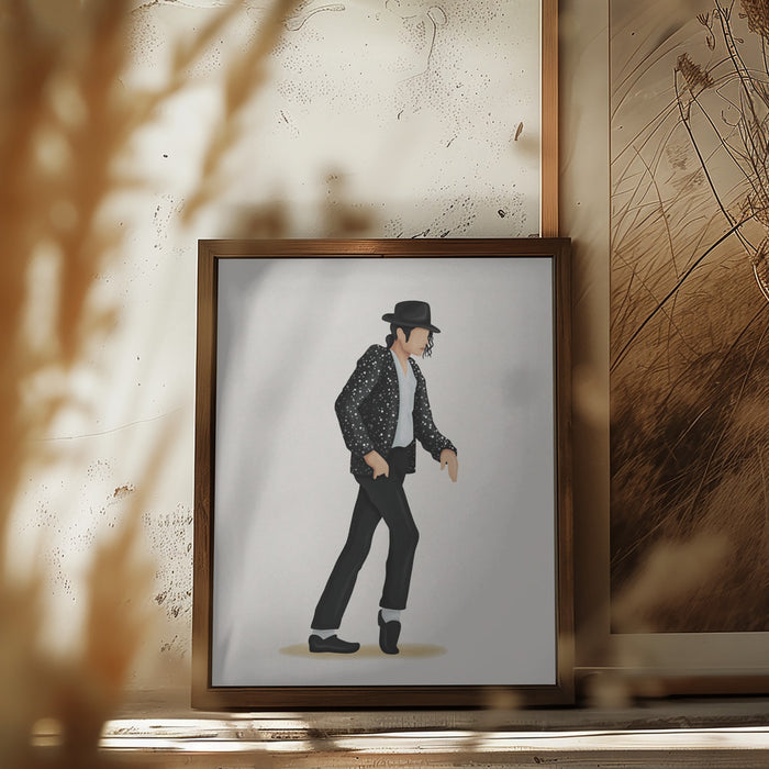 Moonwalk Framed Art Modern Wall Decor