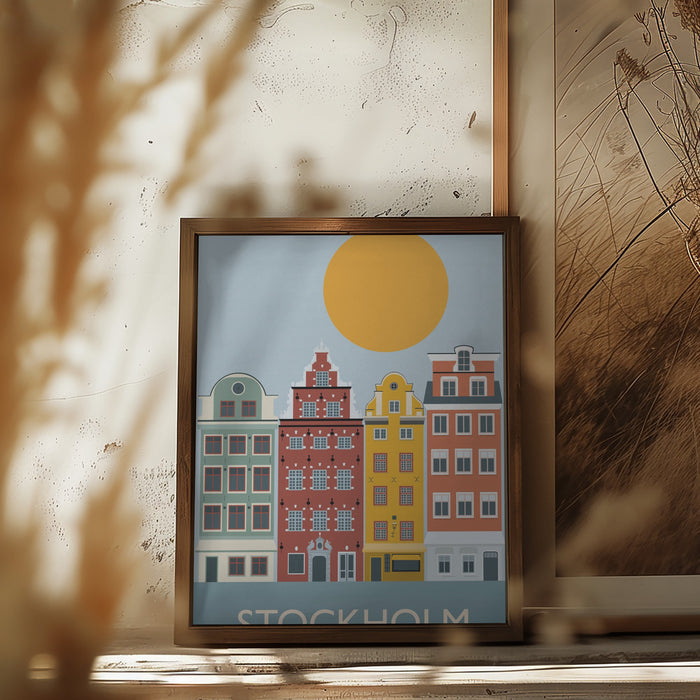 Stockholm Framed Art Modern Wall Decor