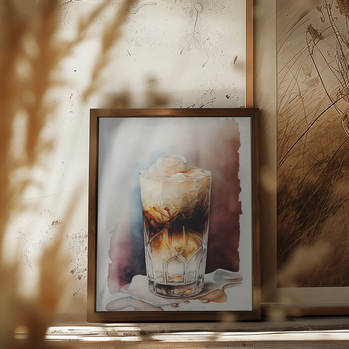 Drinks cocktail Framed Art Wall Decor