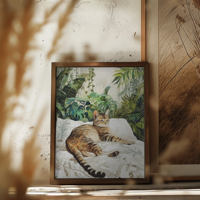 Cat&#039;s life 3 Framed Art Wall Decor