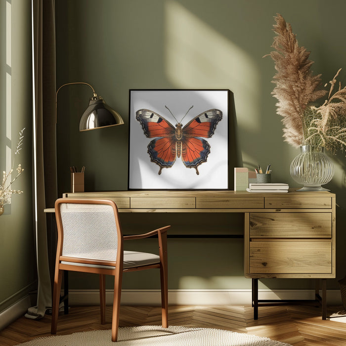 Butterfly 49 Square Canvas Art