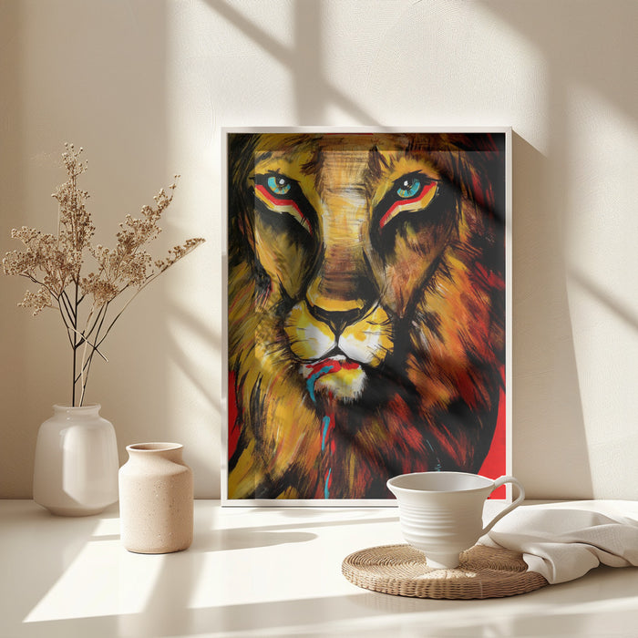 Because Gazelle is too beautiful to kill Framed Art Modern Wall Decor