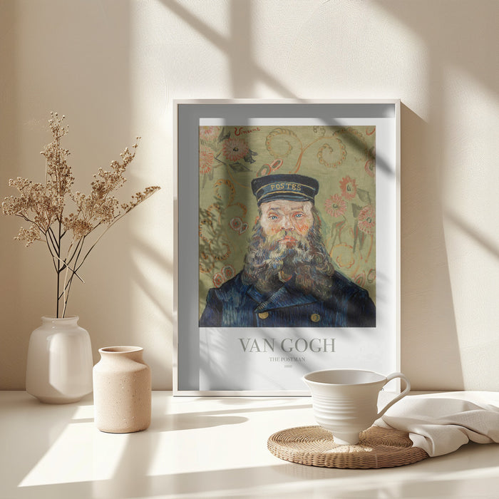 The Postman Framed Art Modern Wall Decor